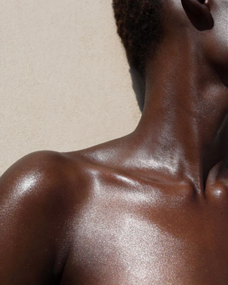 The Best Body Shimmer for Deeper Skin Tones